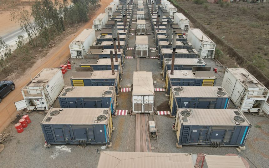 SILEX - Centrale thermiques de groupes électrogènes diesel thiés sénégal Cimenterie